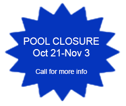 pool closed Oct 21-Nov 3